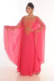 Royal Moroccan Black Velvet Kaftan Jalabiya Abaya Caftan Wedding Gown Party Wear Dress