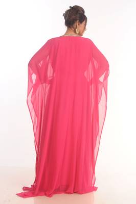 SALE !! Moroccan Islamic Kaftan Beach Abaya Fancy Modern Floor Length 3/4 Sleeve For Women Dress 5