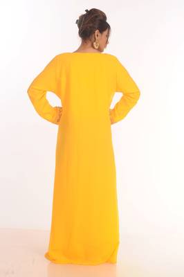Moroccan Kaftan Farasha Abaya Maxi Modern Fancy Floor Length Dress 6