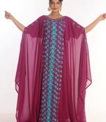 SALE !! Moroccan Islamic Abaya Kaftan Beach Fancy Modern Floor Length Long Sleeve For Women Dress