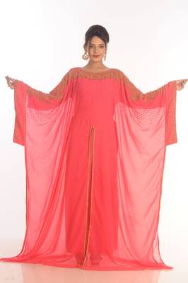 SALE !! Moroccan Islamic Kaftan Beach Abaya Fancy Modern Floor Length Long Sleeve For Women Dress 1