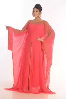 SALE !! Moroccan Islamic Kaftan Beach Abaya Fancy Modern Floor Length Long Sleeve For Women Dress