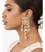 Multi Color Immitation Kundan Polki Dangler Chandelier