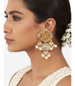 Multi Color Immitation Kundan Polki Dangler Chandelier