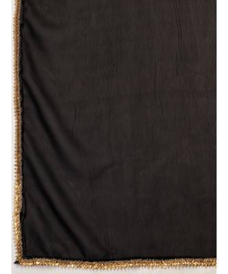 Sable Black Navratri Special Sequence Worked Lehenga Choli 8