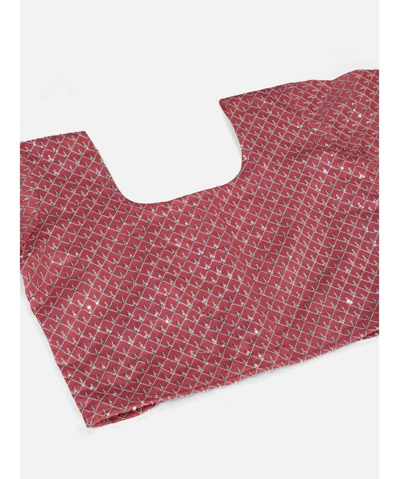 Creamy White Floral Worked Georgette Lehenga Choli