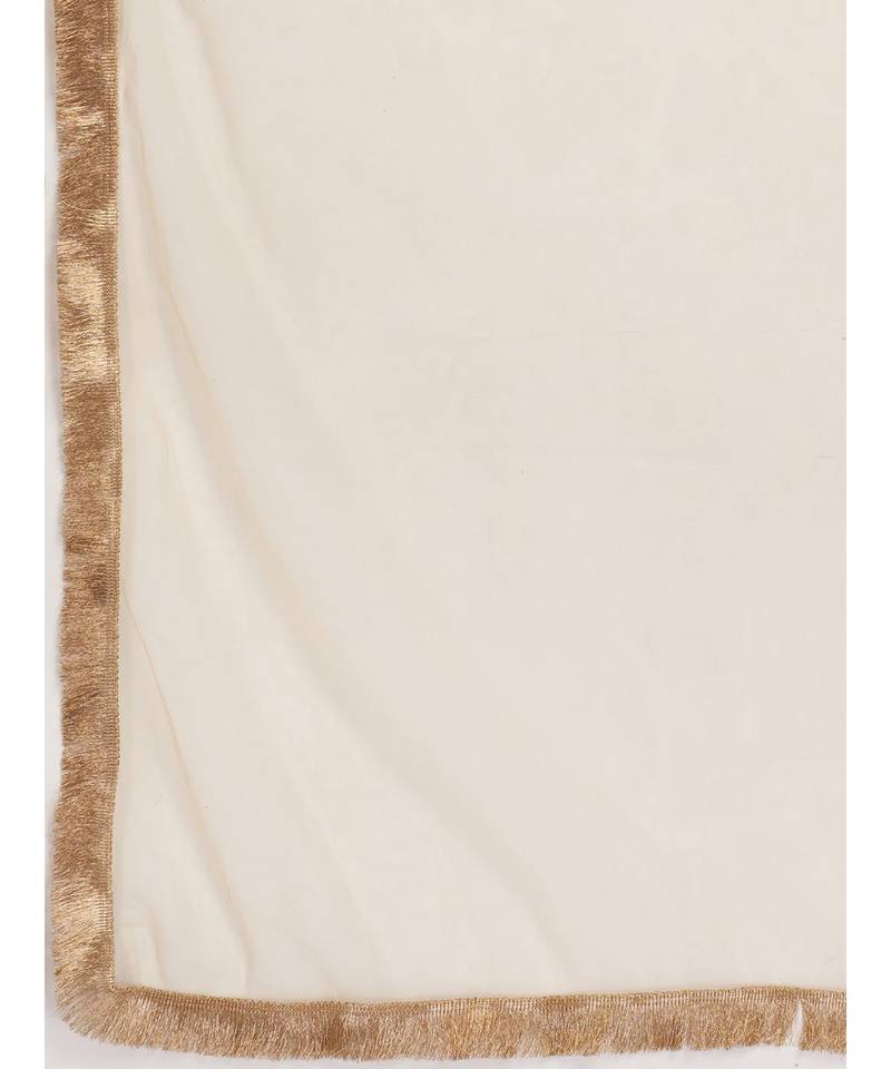 Black Digital Printed Organza Lehenga Choli