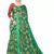 Leeza Store Women's Cotton Blend Digital Print Floral Pattern Tassels Saree With Unstitched Blouse Piece