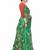 Leeza Store Women's Cotton Blend Digital Print Floral Pattern Tassels Saree With Unstitched Blouse Piece