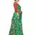 Leeza Store Women's Cotton Blend Digital Print Floral Pattern Tassels Saree With Unstitched Blouse Piece