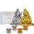 International Gift Metal Ganesh with Sitar and Ganesh with Shehanais Statue and 4 pcs Diya