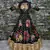 Bewitching Black Pearl, Dori and Sequins Embroidered Art Silk Semi Stitched wedding Lehenga