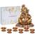 International Gift Brass Ganesh with Shehanais Idol in Velvet Box and 6 Diya