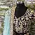 Navy Blue Dori, Badla And Sequins Embroidered Silk Bridal Lehenga
