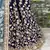 Navy Blue Dori, Badla And Sequins Embroidered Silk Bridal Lehenga