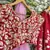 Maroon Dori, Badla And Sequins Embroidered Raw Silk Semi Stitched Lehenga Choli