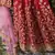 Maroon Dori, Badla And Sequins Embroidered Raw Silk Semi Stitched Lehenga Choli