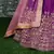 Pleasant Purple Sequins Embroidered Silk Wedding & Party Wear Lehenga