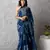 Ellie Handblock Cotton Saree with Blouse