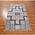 6x8 Ft Hand Block Printed Cotton Dhurrie Handmade Area Rug Morden Style