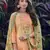 Peach embroidered cotton salwar