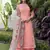 Pink embroidered cotton salwar