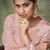 Pink embroidered jacquard salwar
