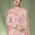 Pink embroidered jacquard salwar