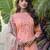Pink embroidered cotton salwar
