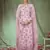 Pink embroidered jacquard salwar