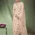 Beige embroidered jacquard salwar