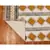 8x10 Ft Hand Dabu Print Rug Boho Kilim Area Rug Indoor Lounge Decor Flat Woven