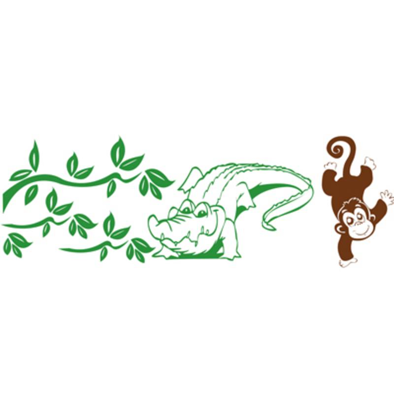 Monkey and the Crocodile