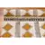 2.6x8 Ft Hand Dabu Print Rug Boho Kilim Area Rug Indoor Lounge Decor Flat Woven