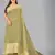 Light green woven silk saree with blouse