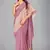 Purple woven silk saree with blouse