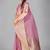 Purple woven silk saree with blouse