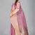 Purple woven silk saree with blouse