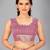 Purple woven silk saree with blouse