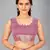 Purple woven silk saree with blouse