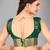 Green woven silk saree with blouse
