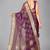 Purple woven silk saree with blouse