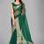 Green woven silk saree with blouse