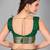 Green woven silk saree with blouse