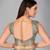 Grey woven silk saree with blouse
