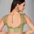 Beige woven silk saree with blouse