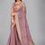 Purple woven silk saree with blouse