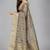 Grey woven silk saree with blouse