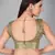 Beige woven silk saree with blouse