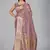 Purple woven silk saree with blouse
